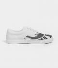 I'd rather Drive Women's Lace Up Canvas Shoe White Size 9.5