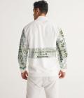 God Uses Long Sleeves Men's Track Jacket White Size 3XL