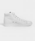 I'd rather Drive Women's Hightop Canvas Shoe White Size 9.5