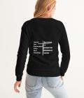 Corona Long Sleeves Women's Graphic Sweatshirt Black Size XS