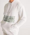 God Uses Long Sleeves Men's Hoodie White Size 3XL