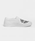 I'd rather Drive Women's Slip-On Canvas Shoe White Size 9.5