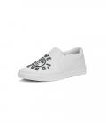 I'd rather Drive Women's Slip-On Canvas Shoe White Size 9.5