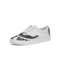 I'd rather Drive Women's Lace Up Canvas Shoe White Size 9.5