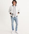 I'd rather Drive Long Sleeves Men's Bomber Jacket White Size 3XL