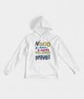 The God Men's Hoodie White Size 3XL