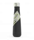 Peristyle Water Bottle-God Uses Black 16-Oz