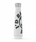 Peristyle Water Bottle-I'd Rather White 16-Oz