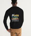 The God Long Sleeve Darks Men's Graphic Sweatshirt Black Size XS