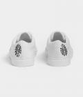 I'd rather Drive Women's Lace Up Canvas Shoe White Size 9.5