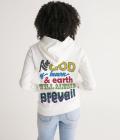 The God Women's Hoodie White Size 2XL