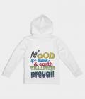 The God Kids Hoodie White Size 2XL