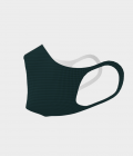 Reusable Face Mask - I'd Rather Dark Green Polyester Teens Small