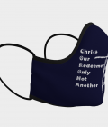 Reusable Face Mask - C.O.R.O.N.A Polyester - Microtwill with 2 Filters Adult Small Dark Blue'Reusable Face Mask - C.O.R.O.N.A Polyester - Microtwill with 2 Filters Adult Small Dark BlueReusable Face Mask - C.O.R.O.N.A Polyester - Microtwill with 2 Filters Adult Small Dark Blue