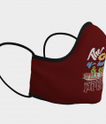 Reusable Face Mask - The God Polyester - Microtwill with 2 Filters Teens Small Maroon'Reusable Face Mask - The God Polyester - Microtwill with 2 Filters Teens Small MaroonReusable Face Mask - The God Polyester - Microtwill with 2 Filters Teens Small Maroon