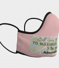 Reusable Face Mask - God Uses Polyester - Microtwill with 2 Filters Teens Small Pink'Reusable Face Mask - God Uses Polyester - Microtwill with 2 Filters Teens Small PinkReusable Face Mask - God Uses Polyester - Microtwill with 2 Filters Teens Small Pink