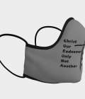 Reusable Face Mask - C.O.R.O.N.A Polyester - Microtwill with 2 Filters Teens Small Gray'Reusable Face Mask - C.O.R.O.N.A Polyester - Microtwill with 2 Filters Teens Small GrayReusable Face Mask - C.O.R.O.N.A Polyester - Microtwill with 2 Filters Teens Small Gray