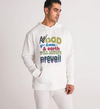 The God Men's Hoodie White Size 3XL