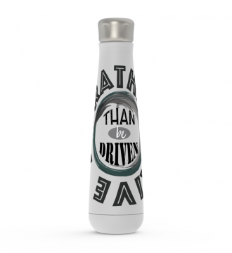 Peristyle Water Bottle-I'd Rather White 16-Oz