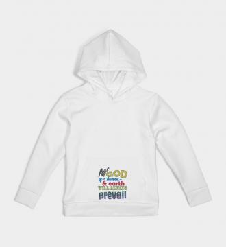 The God Kids Hoodie White Size 2XL