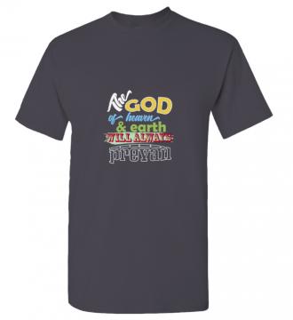 The God - T-shirt Gildan 5000 Charcoal Unisex Adults