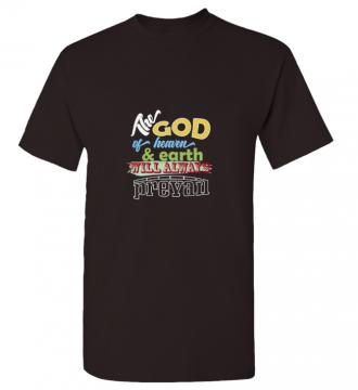 The God - T-shirt Gildan 5000 Dark Chocolate Unisex Adults