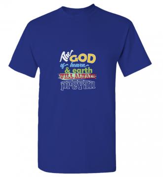 The God - T-shirt Gildan 5000 Royal Unisex Adults