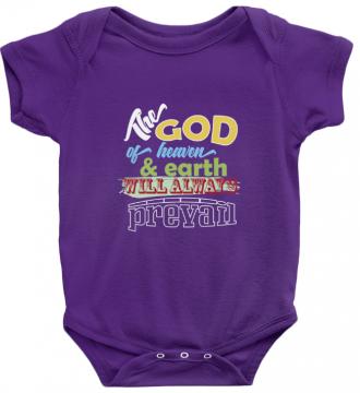 The God - Bodysuit Rabbit Skins RS 4400 Purple Unisex Toddler