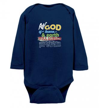 The God - Bodysuit Rabbit Skins LAT 4411 Navy Unisex Toddler