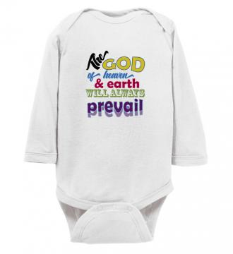 The God - Bodysuit Rabbit Skins LAT 4411 White Unisex Toddler