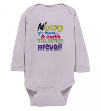 The God - Bodysuit Rabbit Skins LAT 4411 Light Pink Unisex Toddler