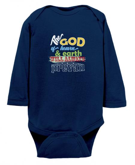 The God - Bodysuit Rabbit Skins LAT 4411 Navy Unisex Toddler