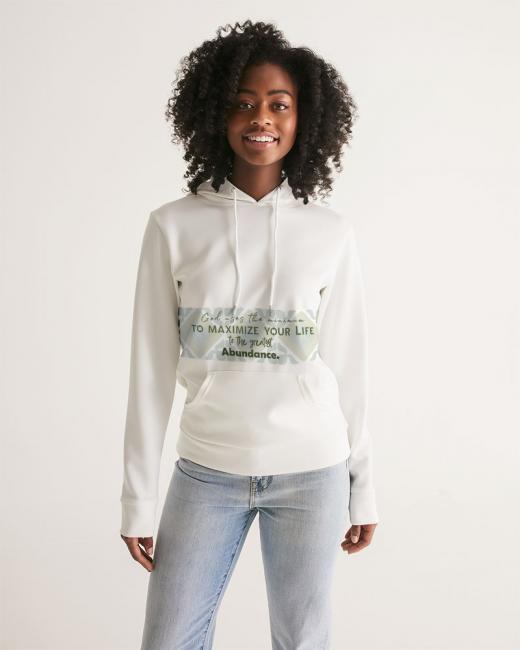 God Uses Long Sleeves Women's Hoodie White Size 2XL