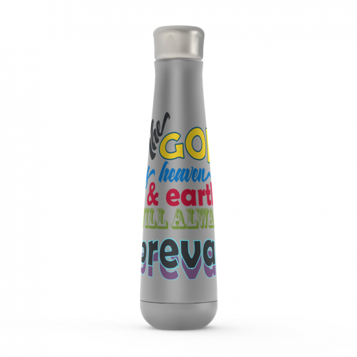 Peristyle Water Bottle-The God Gray 16-Oz