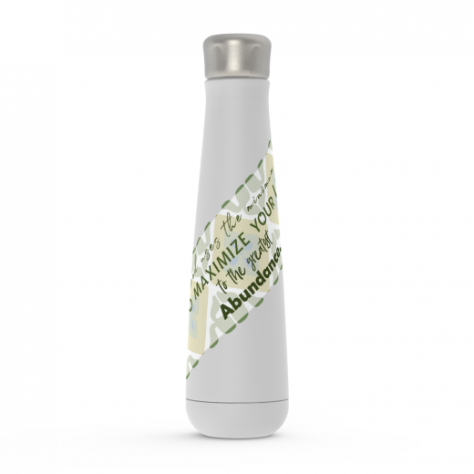 Peristyle Water Bottle-God Uses White 16-Oz