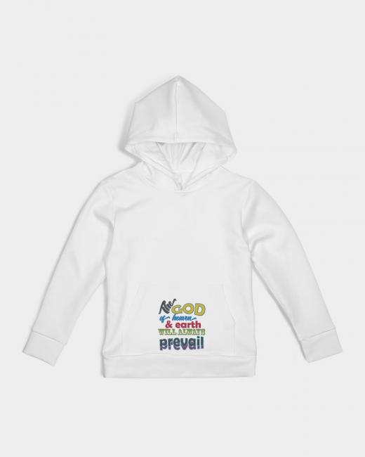 The God Kids Hoodie White Size 2XL