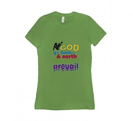 The God - T-shirt Bella + Canvas 6004 Leaf Women's Adults