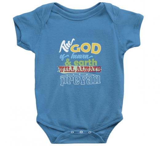 The God - Bodysuit Rabbit Skins RS 4400 Cobalt Unisex Toddler