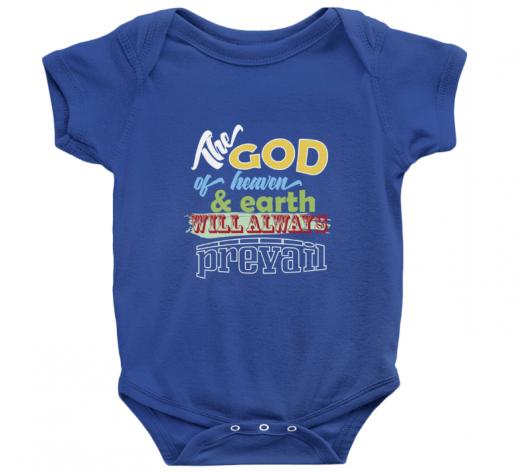 The God - Bodysuit Rabbit Skins RS 4400 Royal Unisex Toddler