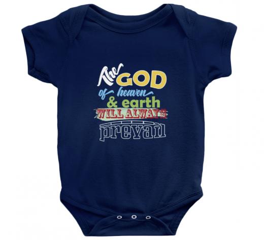 The God - Bodysuit Rabbit Skins RS 4400 Navy Unisex Toddler