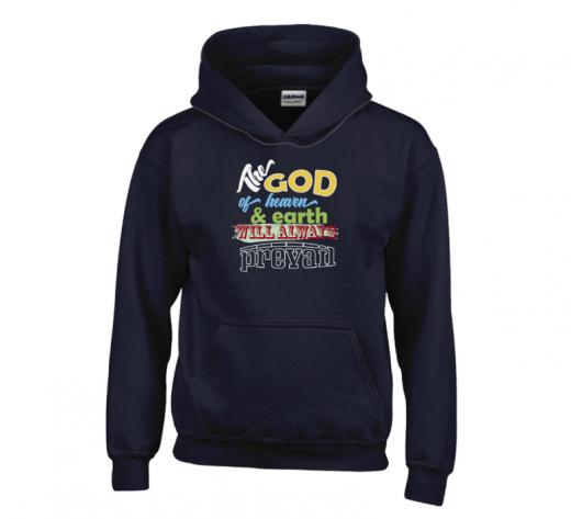 The God - Hoodie Gildan 18500B Navy Unisex Teens