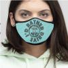 4-Piece I'd rather - Quilted Classic Elastic Teal Face Mask