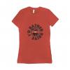 I'd Rather - T-shirt Bella + Canvas 6004 Medium Coral Women's