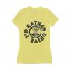 I'd Rather - T-shirt Bella + Canvas 6004 Medium Yellow Women's