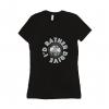 I'd Rather - T-shirt Bella + Canvas 6004 Medium Black Women's