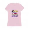 The God - T-shirt Bella + Canvas 6004 Medium Pink Women's