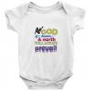 The God - Bodysuit Rabbit Skins RS 4400 White Unisex Babies