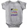 The God - Bodysuit Rabbit Skins RS 4400 Heather Grey Unisex Babies