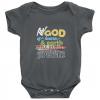 The God - Bodysuit Rabbit Skins RS 4400 Charcoal Unisex Toddler