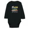 The God - Bodysuit Rabbit Skins LAT 4411 12-18 months Black Unisex